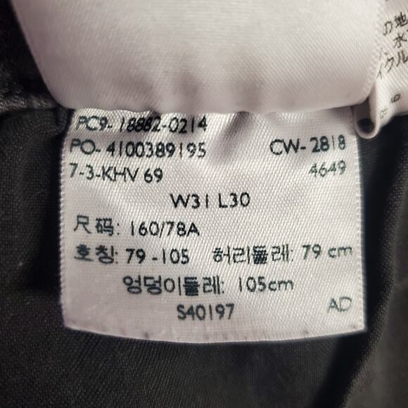 Levi's Women's 721 High Rise Skinny Jeans Size 31 Vintage Black Wash Distressed - Picture 7 of 9